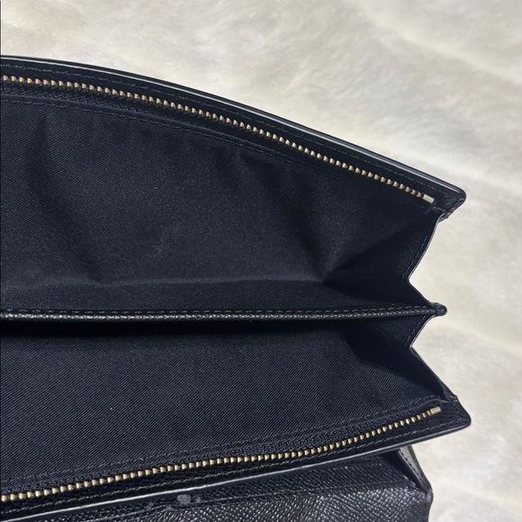 🔥🔥🔥Coach Midnight Black Leather Clutch🔥🔥🔥 - Picture 9 of 14